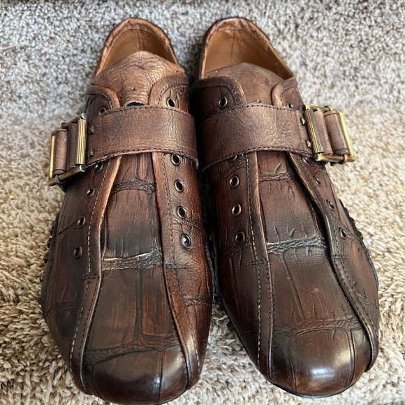 Carrucci by JC Studio Men\'s Brown Leather Shoes main image 8